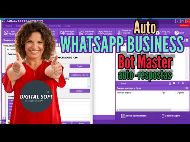 Whatsapp Business Sender BotMaster Software Marketing ChatBot Auto Reply 2024