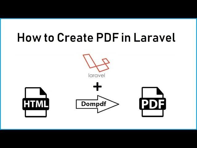 How to Generate PDF in Laravel