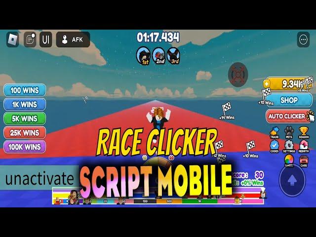Race Clicker script mobile - Auto Win