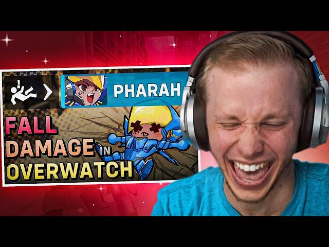 What if Overwatch had Fall Damage? | Jay3 Reacts