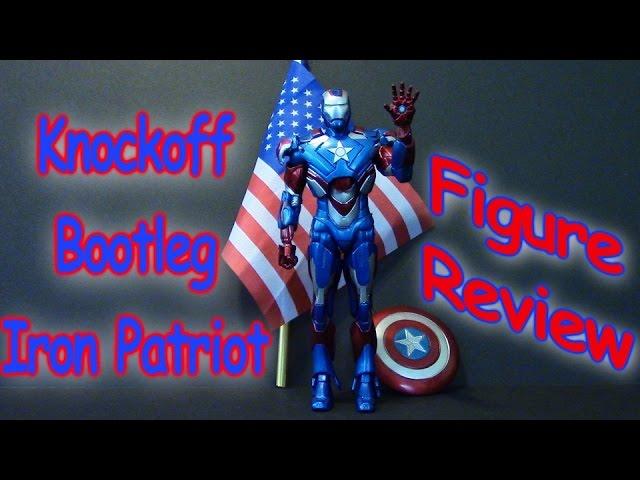 Iron Patriot, Marvel Select, Bootleg Knockoff, Figure Review