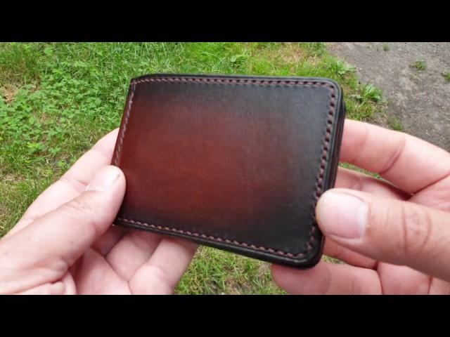 Кошелёк с зажимом для купюр. Money clip wallet.