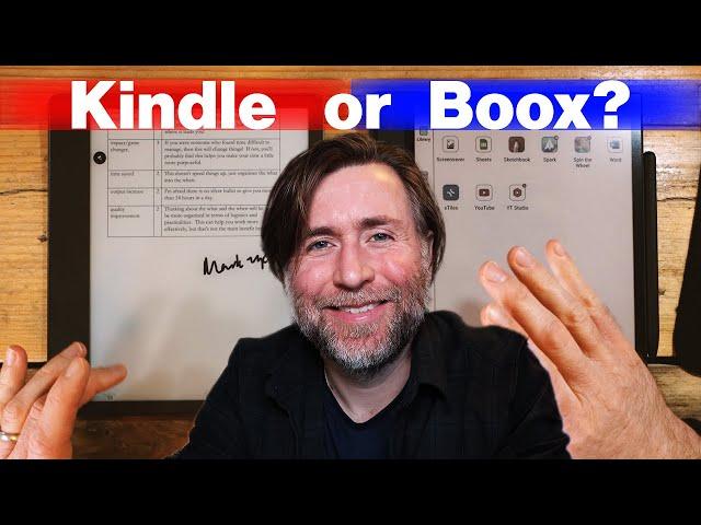 Boox Note Air3 C vs Kindle Scribe