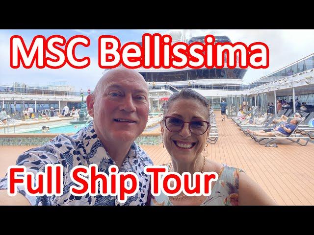 MSC Bellissima Full Ship Tour - A Look around Everywhere on MSC Bellissima Cruise Ship