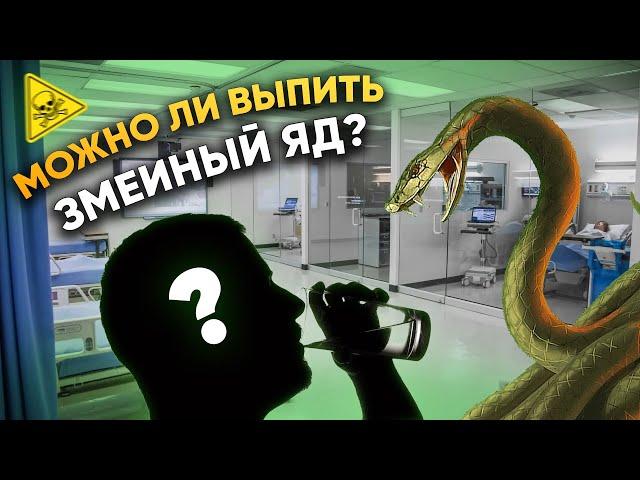 Можно ли выпить змеиный яд? | DeeaFilm