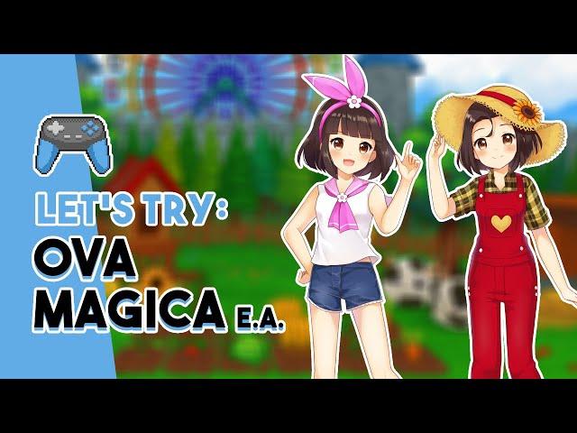 NEW Monster Taming and Farming Sim JUST DROPPED! | Let's Try: Ova Magica!