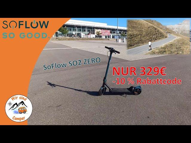 Perfekter E-Scooter für die letzte Meile | SoFlow SO 2 ZERO