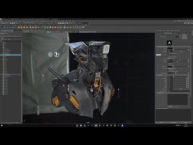 Maya Arnold GPU test on Project MM44