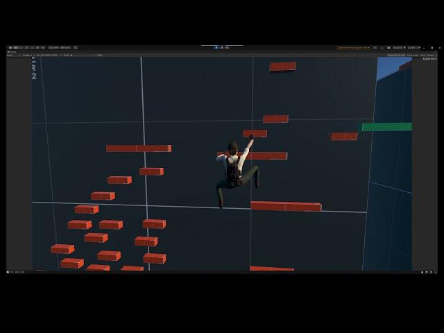 Unity IK Based Climb System