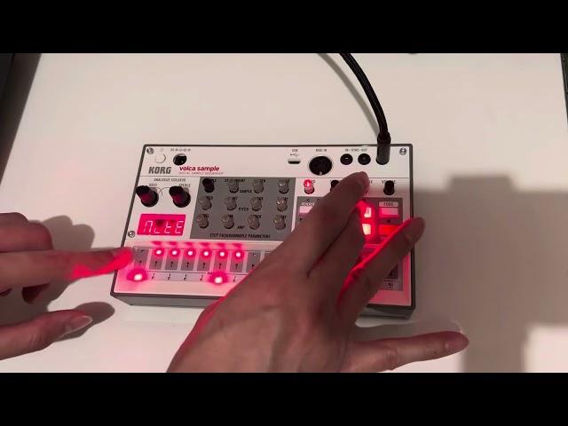 Korg Volca Sample 2 Techno Jam (Stock Samples Only)