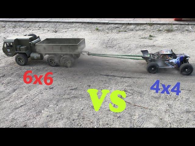 RC Cars Himoto Barren vs fayee fy004a | 4X4 vs 6X6 | Car Test