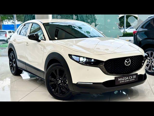 2025 MAZDA CX-30 Retro Sports Edition - A Luxury Mini SUV (White Pearl Mica)