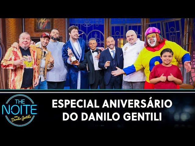 Danilo Gentili recebe surpresa especial de aniversário | The Noite (27/09/22)