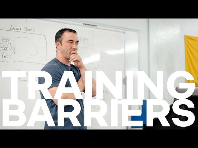 Training Barrier Construction with Will Morris