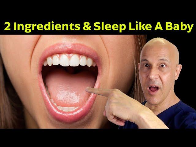 2 Ingredients Under Tongue Before Bed & You'll Sleep Like a Baby | Dr. Mandell