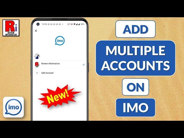 How to Login to Multiple Imo Accounts in One Device (New Update)