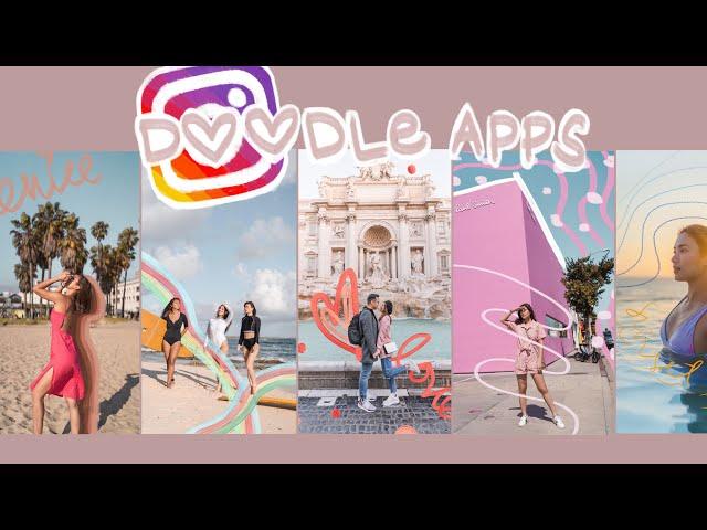 CREATIVE INSTAGRAM STORY IDEAS using Doodle Apps | Angel Yeo