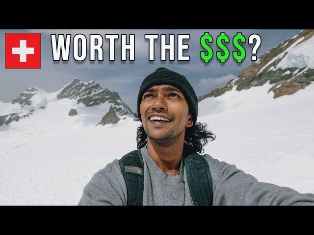 $250 Swiss Train To Top of Europe  - Jungfraujoch Vlog 