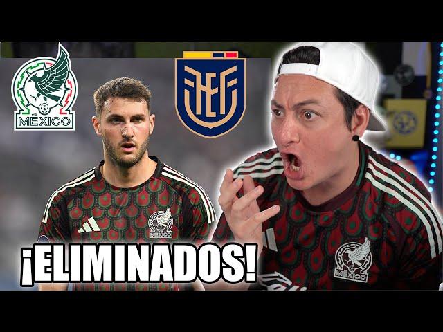 ¡México ELIMINADO de la Copa América! - Reacciones México vs Ecuador