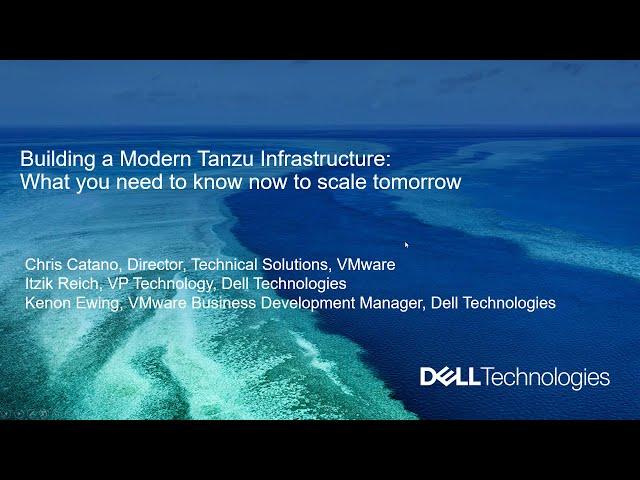 VMware vMug / Dell Technologies Webcast  Building a Modern Infrastructure  What you need to know