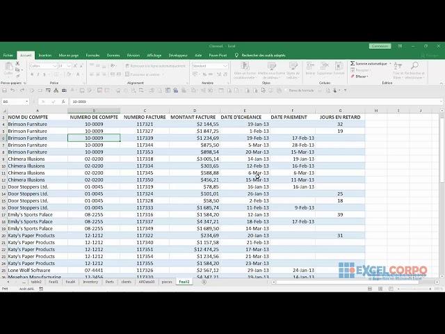 Tuto 67 Comment créer un tableau dans Excel