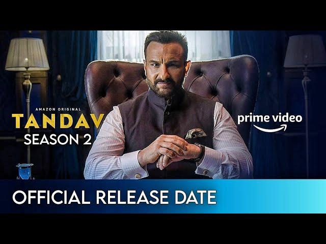 Tandav2 New Season Hindi Web-series Release Update 2024 I Hindi OTT Release date