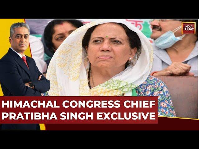 Exclusive: Rajdeep Sardesai With Himachal Pradesh Congress Chief Pratibha Singh | News Today |