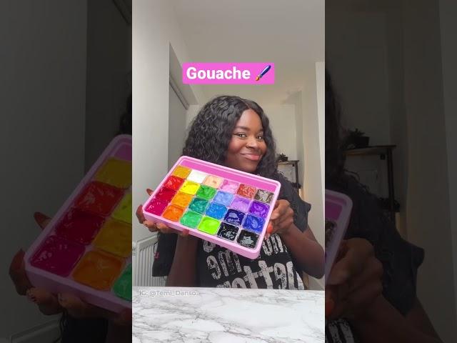 What your favorite art supply says about you (sound by gurschach on TikTok)