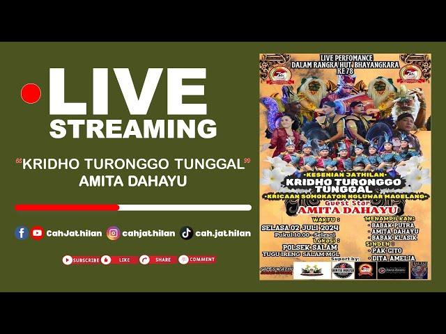  #Live - Kridho Turonggo Tunggal × Amita Dahayu • Polsek Salam Tugu Ireng Salam Magelang