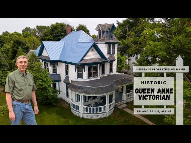 Queen Anne Victorian Home For Sale | Maine Real Estate