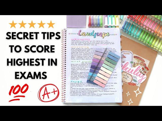 Top 10 exam tips to get A+ without studying study tips