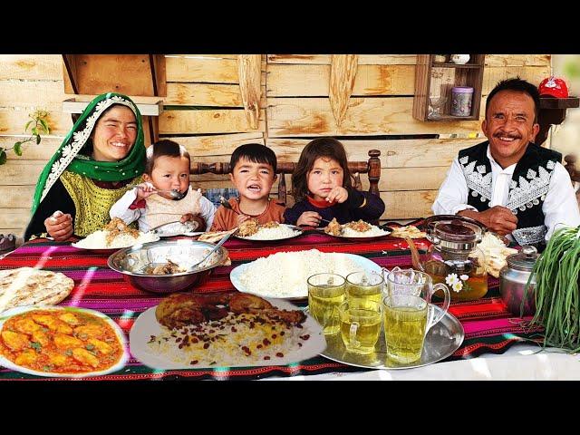 A Dream day for Afghan Twin's | Afghanistan village food