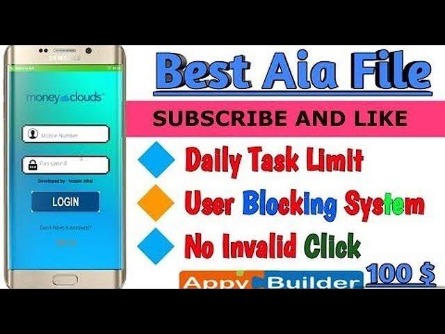 .Aia free high quality earning app with automatic login and many more features