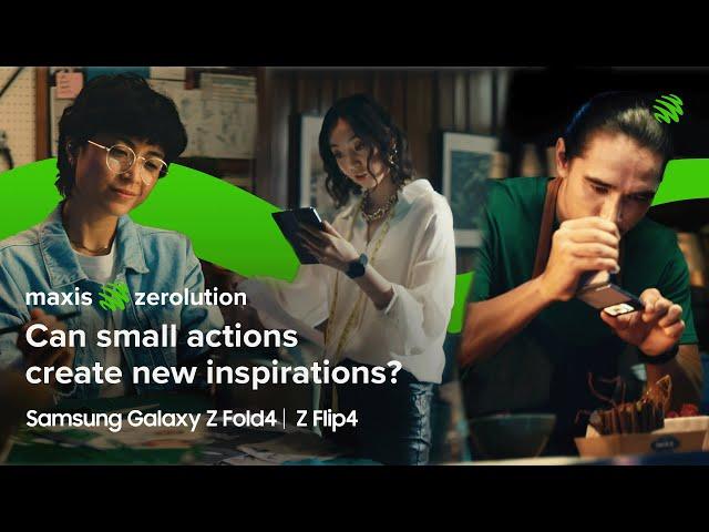 Z UNITED — Samsung Galaxy Z Fold4 | Z Flip4 with Maxis Zerolution