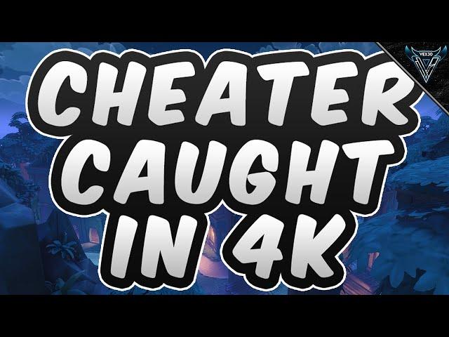 CHEATER CAUGHT IN 4K | Paladins