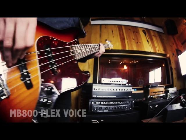 Gallien Krueger PLEX Preamp Amp Voices Vs. Analog Amps