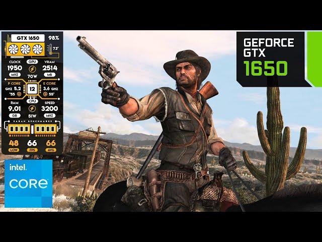 GTX 1650 - Red Dead Redemption PC - 1080p Ultra Settings!