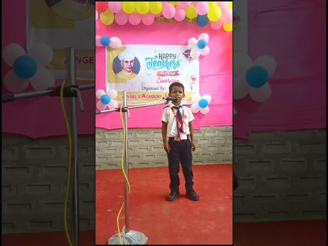 Teachers' day Speech by Ariful