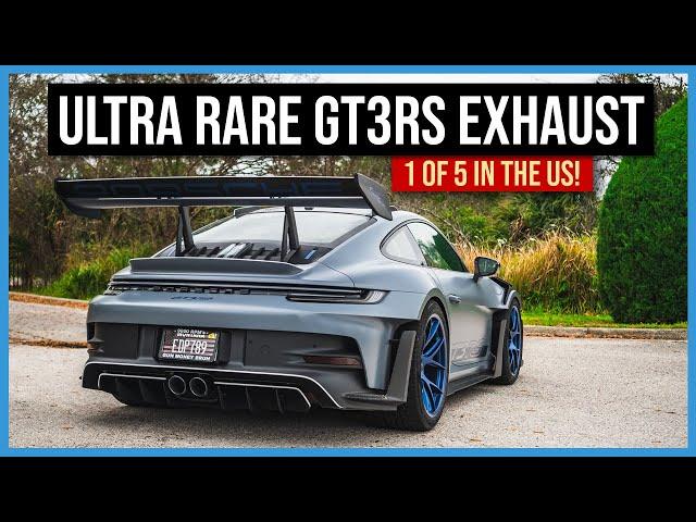 Installing the RAREST 992 GT3RS Titanium Exhaust! (1/50 Akrapovic)