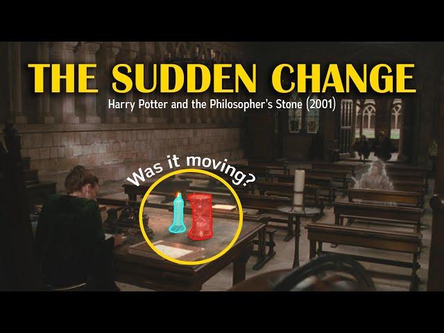 [Movie Mistake] A sudden change in Harry Potter and the Philosopher's Stone (2001)