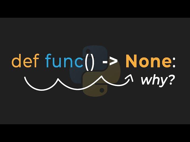 Why I Explicitly Return “None” In All My Functions (Python)