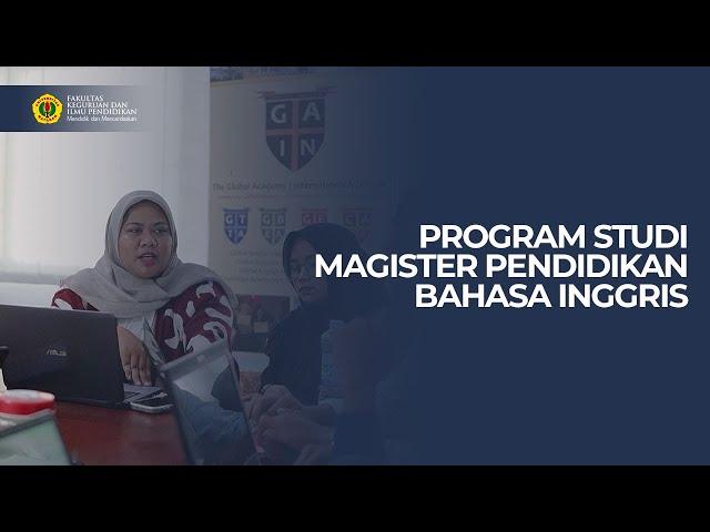 Magister Pendidikan Bahasa Inggris - FKIP Universitas Mataram