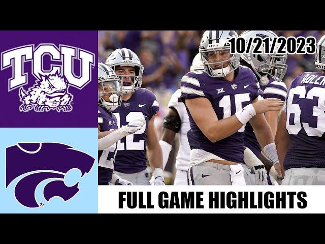 Kansas State vs TCU FULL GAME HIGHLIGHTS | NCAAF 2023 | College Football