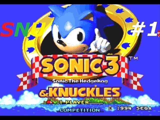 Sonic 3 & Knuckles Walkthrough Part 1 (Angel Island Zone)