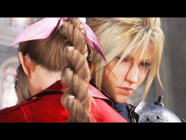 Final Fantasy VII Rebirth - Aerith thanks Cloud for everything 4K 60FPS