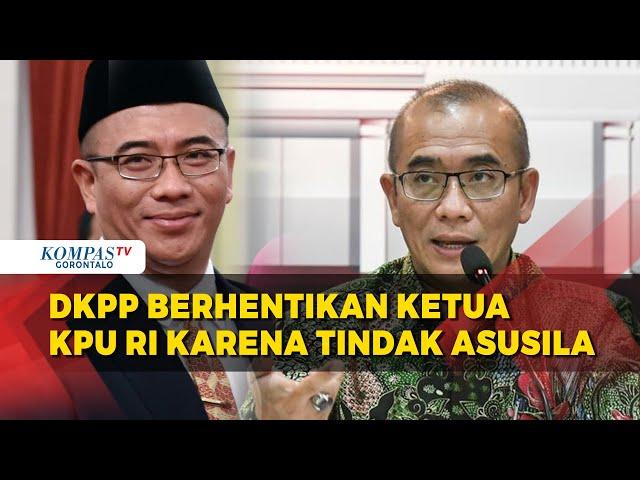 BREAKING NEWS - Terbukti Lakukan Tindakan Asusila, Ketua KPU RI Hasyim Asy'ari Diberhentikan DKPP