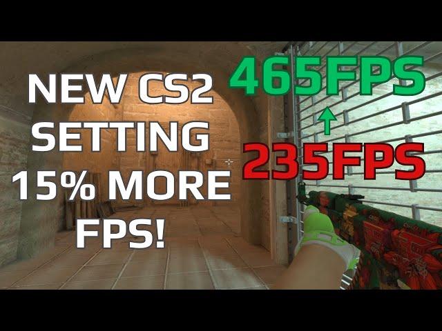 Change this new setting in CS2 and get 15% more fps instantly