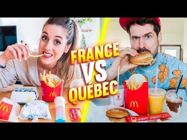 MCDONALD'S IN FRANCE VS IN CANADA | DENYZEE ft. HUBY