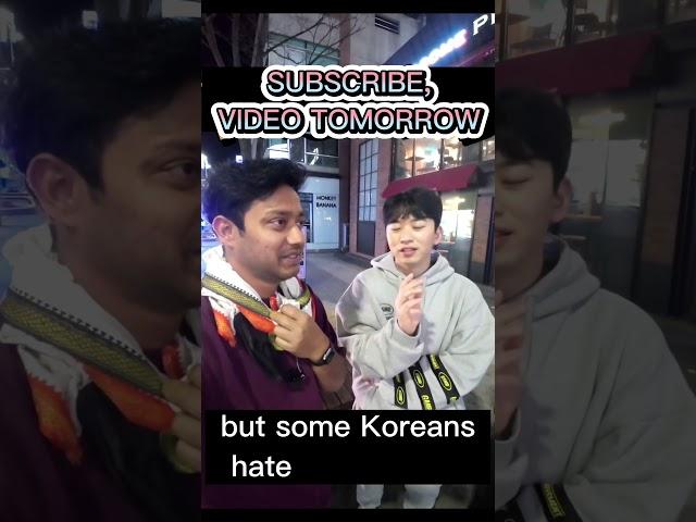 Do koreanshate india? Full video tomorrow 