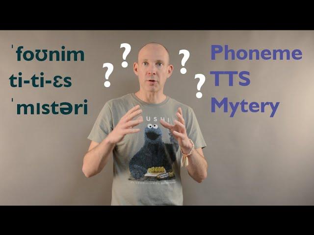 Phonemes in TTS-Context - The Mystery